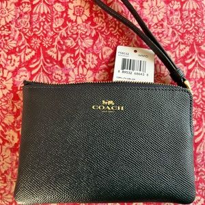 Coach Wristlet Navy
